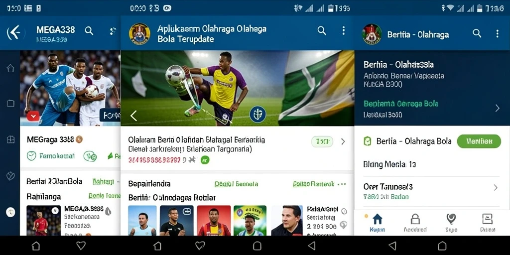 Tampilan antarmuka MEGA338 yang menarik dan informatif.
