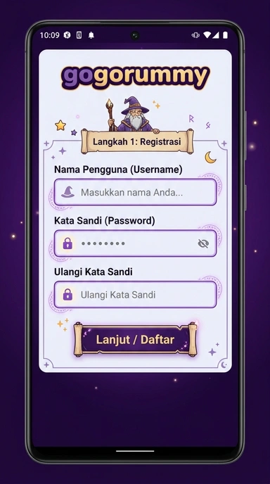 Panduan Daftar Akun Baru gogorummy untuk Pengguna Android