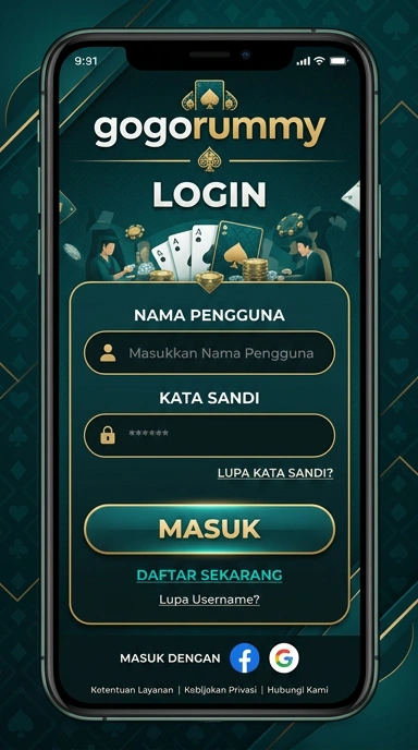 Panduan Masuk Akun Gogorummy untuk Android